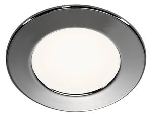 LA 112222 DL 126 LED chrom 12= LED 3W 90° 3000K - BIG WHITE (SLV)