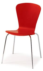 AJ Produkty Jídelní židle MILLA, červená