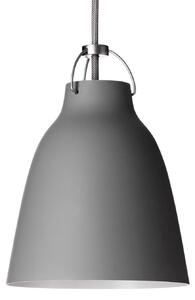 Závěsná svítidlo FRITZ HANSEN, Caravaggio P1, stmívatelné, Šedá, Obývací pokoj, Kov, Design