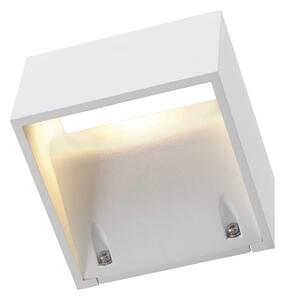 LA 232101 Venkovní svítidlo LOGS nástěnná bílá 230V/480mA LED 8W IP44 3000 - BIG WHITE (SLV)