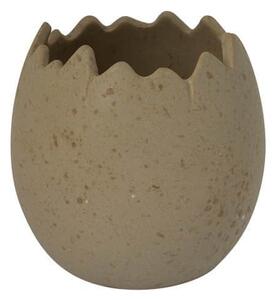 Keramický obal na květiny Lyckeby Brown Ø 12 cm