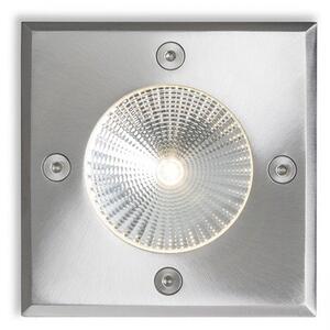 RED R10436 RIZZ čtvercová nerez 230V/350mA LED 3W IP65 3000K - RED - DESIGN RENDL