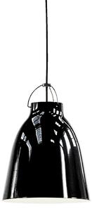 Závěsná svítidlo FRITZ HANSEN, Caravaggio P2, stmívatelné, Černá, Obývací pokoj, Kov, Design