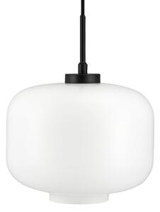 Závěsná svítidlo Dyberg Larsen, Arp, stmívatelné, Bílá, Obývací pokoj, Sklo, Design