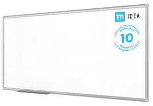 Bílá popisovací magnetická tabule 120x60 cm v hliníkovým rámu – TM IDEA® série Flex, C7126