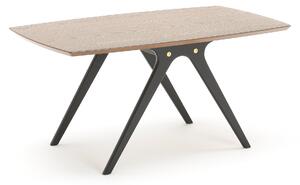 AJ Produkty Konferenční stolek SWING, kouřový dub/černý