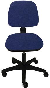 OTOČNÁ ŽIDLE PRO MLADÉ, modrá Xora - Dětské otočné židle