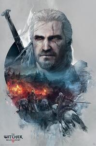 Plakát, Obraz - Zaklínač - Geralt