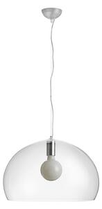 Závěsná svítidlo Kartell, FL/Y, stmívatelné, Transparentní, Obývací pokoj, Plast, Design