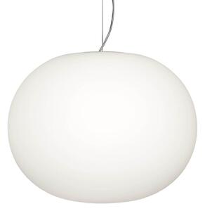 Závěsná svítidlo FLOS, GLO-BALL, stmívatelné, Bílá, Obývací pokoj, Sklo, Design