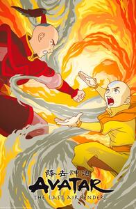 Plakát, Obraz - Avatar - Aang vs Zuko