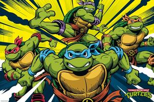 Plakát, Obraz - Teenage Mutant Ninja Turtles - Turtles in Action