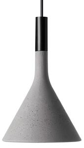 Závěsná svítidlo Foscarini, Aplomb Mini, stmívatelné, Šedá, Kuchyně, Beton, Design