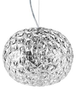 Závěsná svítidlo Kartell, Planet, Transparentní, Obývací pokoj, Plast, Design