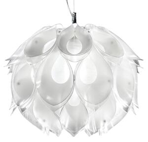 Závěsná svítidlo Slamp, FLORA, stmívatelné, Bílá, Obývací pokoj, Plast, Design