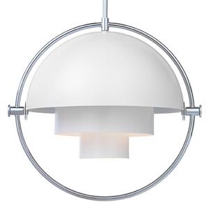 Závěsná svítidlo GUBI, Multi-Lite, stmívatelné, Bílá, Obývací pokoj, Kov, Design