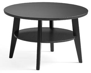 AJ Produkty Konferenční stolek HOLLY, Ø 800 mm, černý