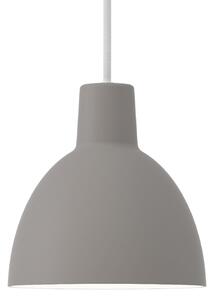 Závěsná svítidlo Louis Poulsen, Toldbod 170, stmívatelné, Šedá, Obývací pokoj, Kov, Design