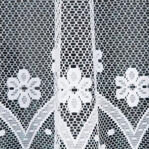 Dekorační metrážová vitrážová záclona MILA bílá výška 70 cm MyBestHome