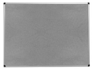 AJ Produkty Nástěnka MARIA, 1200x900 mm, šedá, hliníkový rám