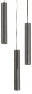 Závěsná svítidlo UMAGE, Chimes Cluster 3, Černá, Obývací pokoj, Dřevo, Design
