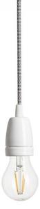 FABIO závěsná sada černá/bílá porcelán 230V E27 60W - RED - DESIGN RENDL