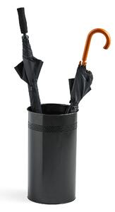 AJ Produkty Stojan na deštníky CYLINDE, Ø 260x460 mm, černý