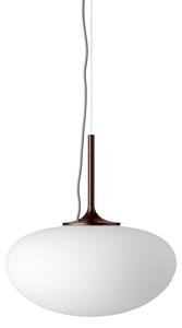 Závěsná svítidlo GUBI, Stemlite, stmívatelné, Bílá, Obývací pokoj, Sklo, Design