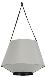 Závěsná svítidlo Forestier, Carrie XS, stmívatelné, Zelená, Obývací pokoj, Tkanina / Textil, Design