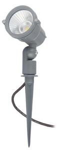 RED R10527 GARY na bodci LED šedá 230V COB LED 10W 45° IP65 3000K - RED - DESIGN RENDL
