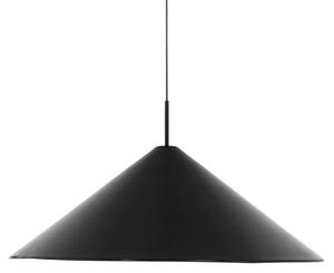 Závěsná svítidlo New Works, Brolly, stmívatelné, Černá, Obývací pokoj, Hliník, Design