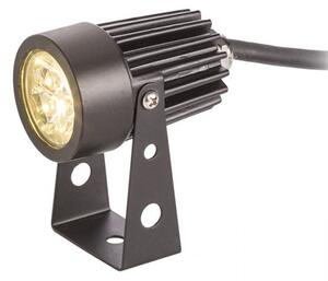 RED R10530 Svítidlo GUN na bodci černé 230V LED 3x1W 30° IP65 3000K - RED - DESIGN RENDL