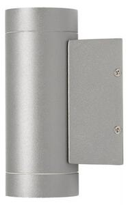 MIZZI II stříbrnošedá 230V GU10 2x35W IP54 - RED - DESIGN RENDL