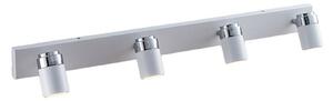 Stropní Lampa Lindby, Kardo, stmívatelné, Bílá, Koupelna, Kov, Moderní