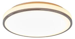 Stropní Lampa Lindby, Lyss, Bílá, Koupelna, Sklo, Moderní
