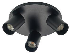 Stropní Lampa Arcchio, Brinja, stmívatelné, Černá, Chodba, Hliník, Moderní
