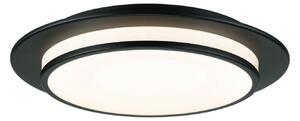Stropní Lampa Paulmann, Egron, stmívatelné, Černá, Obývací pokoj, Kov, Moderní