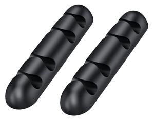 Liftor Cable Clip, organizér kabelů, černý
