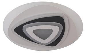 Stropní Lampa Lindby, Rebeka, stmívatelné, Černá, Obývací pokoj, Plast, Moderní