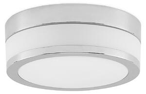 Stropní Lampa Lindby, Flavi, stmívatelné, Metalická, Koupelna, Sklo, Moderní