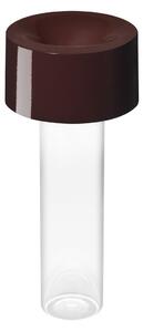 Stolní lampa Foscarini, Fleur, stmívatelné, Červená, Obývací pokoj, Sklo, Moderní