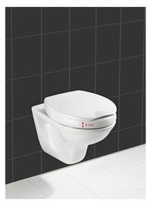 Bílé WC sedátko Wenko Secura Comfort
