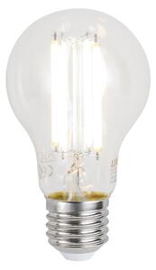 Chytrá stmívatelná LED žárovka E27 A60 čirá 7W 806lm 2700-6500K
