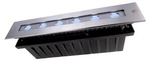 IMPR 730263 Zemní zápustné svítidlo Line III nerezová ocel 12W LED 172lm 465-640nm RGB pojezdové - LIGHT IMPRESSIONS