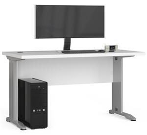 Počítačový stůl BM-135 cm - bílá