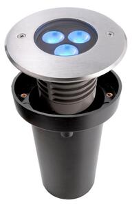 IMPR 730276 Zemní zápustné svítidlo III stříbrná 6W LED RGB 460-630nm pojezdové - DEKOLIGHT
