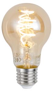 Chytrá stmívatelná LED žárovka E27 A60 jantarová 4,9 W 320 lm 2500 K