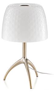 Stolní lampa Foscarini, Lumiere, Bílá, Obývací pokoj, Sklo, Design