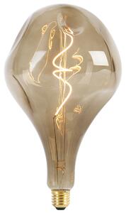 E27 Stmívatelná LED žárovka G168 bronzová 6W 150lm 1800K