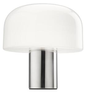 Stolní lampa FLOS, Bellhop Glass T, stmívatelné, Bílá, Obývací pokoj, Sklo